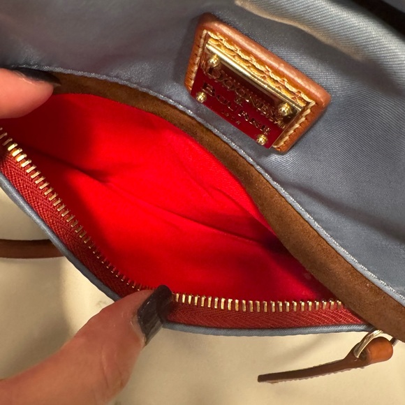 Dooney & Bourke Blue Nylon Crossbody Bag - Picture 12 of 16